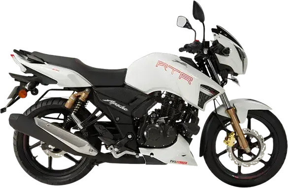 Apache RTR 180 cc Blanc
